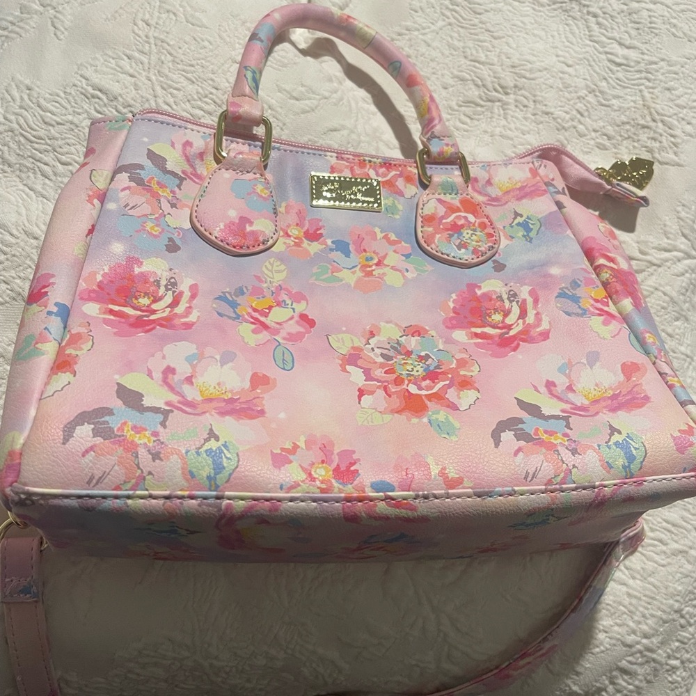 Floral Pink Satchel - Picture 11 of 16